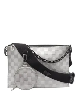 Louis Vuitton 2021-2025 Damier Glitter Taurillon In The Loop Trio Pouch crossbody bag 31578039