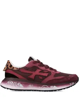Premiata Lauryn 7789 leopard-print panel sneakers 31929473