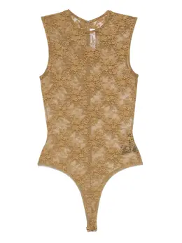 Alex Perry: Боди цвета хаки 