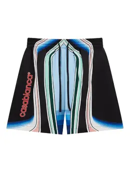 Casablanca: Шёлковые шорты 