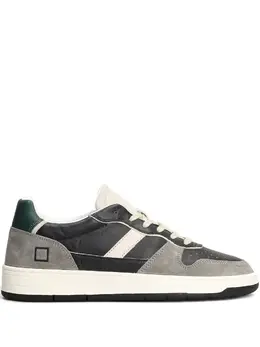 D.A.T.E. leather suede-panel sneakers 31812683