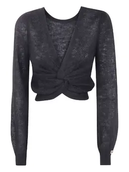 TWINSET: Чёрный свитер 