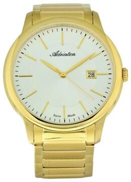 Швейцарские наручные мужские часы Adriatica 1144.1113Q. Коллекция Gents w152891