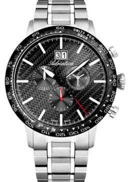 Швейцарские наручные мужские часы Adriatica 8383.4116CH. Коллекция Titanium w254528