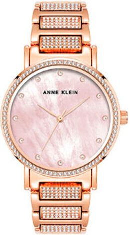 fashion наручные женские часы Anne Klein 4004BMRG. Коллекция Crystal w239358