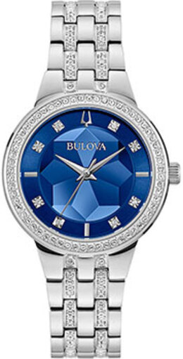 Японские наручные женские часы Bulova 96L276. Коллекция Crystal Ladies w220181
