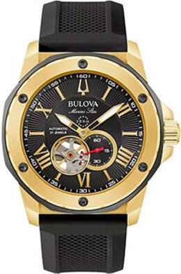 Японские наручные мужские часы Bulova 98A272. Коллекция Marine Star w227608