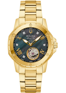 Японские наручные женские часы Bulova 97P171. Коллекция Marine Star Ladies w242440