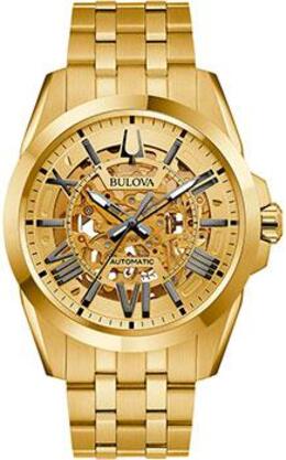 Японские наручные мужские часы Bulova 97A162. Коллекция Sutton w223264