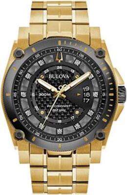 Японские наручные мужские часы Bulova 98D156. Коллекция Precisionist w220204