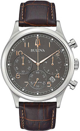 Японские наручные мужские часы Bulova 96B356. Коллекция Precisionist w234404