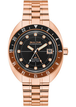 Японские наручные мужские часы Bulova 97B215. Коллекция Oceanographer w239404