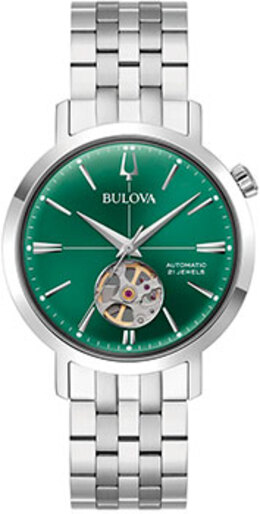 Японские наручные мужские часы Bulova 96A319. Коллекция Automatic w246218