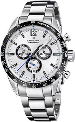 Швейцарские наручные мужские часы Candino C4757.A. Коллекция Chronograph w252545