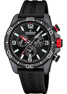 Швейцарские наручные мужские часы Candino C4779.7. Коллекция Chronograph w245219