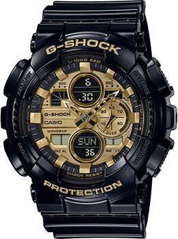 Японские наручные мужские часы Casio GA-140GB-1A1ER. Коллекция G-Shock w221892