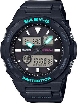 Японские наручные женские часы Casio BAX-100-1AER. Коллекция Baby-G w213943