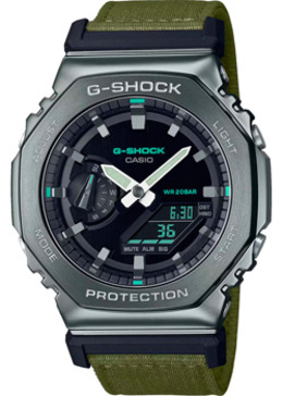 Японские наручные мужские часы Casio GM-2100CB-3A. Коллекция G-Shock w238706