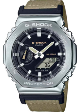 Японские наручные мужские часы Casio GM-2100C-5A. Коллекция G-Shock w238704