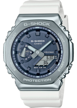 Японские наручные мужские часы Casio GM-2100WS-7A. Коллекция G-Shock w240685