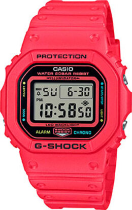Японские наручные мужские часы Casio DW-5600EP-4. Коллекция G-Shock w245712