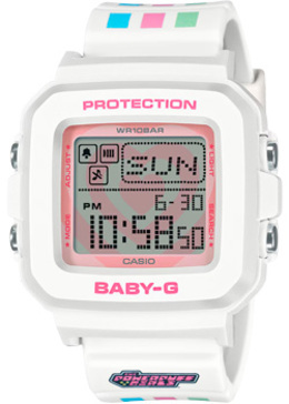 Японские наручные женские часы Casio BGD-10KPP-7. Коллекция Baby-G w243635