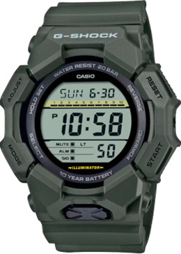 Японские наручные мужские часы Casio GD-010-3. Коллекция G-Shock w244648