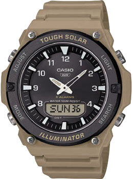 Японские наручные мужские часы Casio AQ-S820W-5A. Коллекция Standard w249054