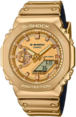 Японские наручные мужские часы Casio GM-2100YMG-9A9. Коллекция G-Shock w254359