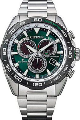 Японские наручные мужские часы Citizen CB5034-91W. Коллекция Radio Controlled w236984