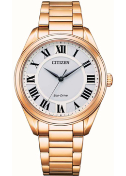 Японские наручные женские часы Citizen EM0973-55A. Коллекция Eco-Drive w240704