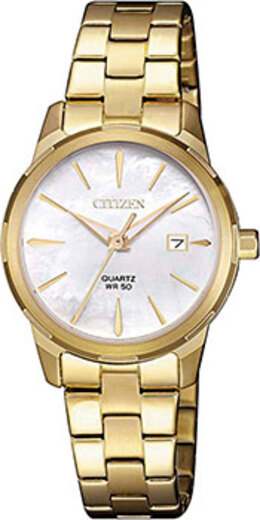 Японские наручные женские часы Citizen EU6072-56D. Коллекция Basic w223565