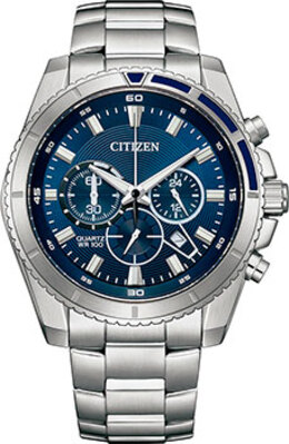Японские наручные мужские часы Citizen AN8201-57L. Коллекция Chronograph w241426
