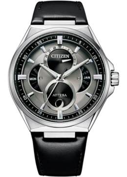 Японские наручные мужские часы Citizen BU0060-09H. Коллекция Attesa w241837