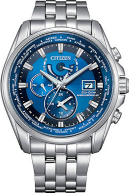 Японские наручные мужские часы Citizen AT9120-89L. Коллекция Radio Controlled w243222