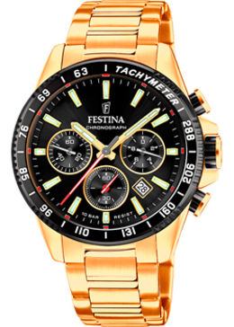 fashion наручные мужские часы Festina F20634.5. Коллекция Timeless Chronograph w242282