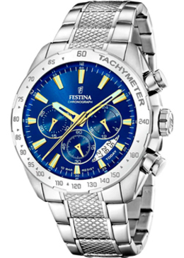 fashion наручные мужские часы Festina F20668.2. Коллекция Timeless Chronograph w242311
