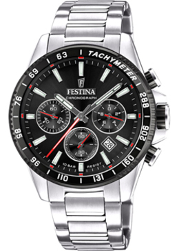 fashion наручные мужские часы Festina F20560.6. Коллекция Timeless Chronograph w242261