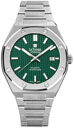 Швейцарские наручные мужские часы Le Temps LT1037.06BS01. Коллекция Atlantis w254633