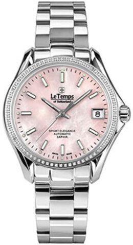 Швейцарские наручные женские часы Le Temps LT1033.118BS01. Коллекция Sport Elegance Automatic w254578