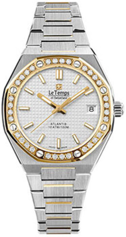 Швейцарские наручные женские часы Le Temps LT1035.64BT01. Коллекция Atlantis w254600