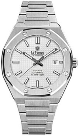 Швейцарские наручные мужские часы Le Temps LT1038.01BS01. Коллекция Atlantis Automatic w254638