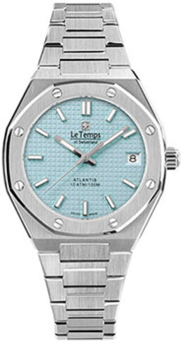 Швейцарские наручные женские часы Le Temps LT1035.09BS01. Коллекция Atlantis w254584