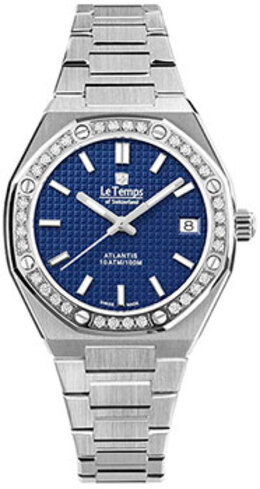 Швейцарские наручные женские часы Le Temps LT1035.13BS01. Коллекция Atlantis w254589