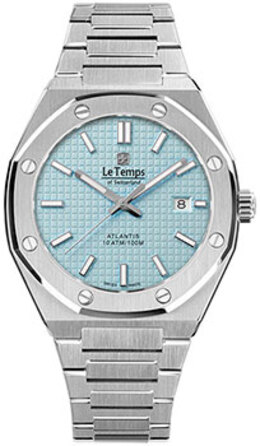 Швейцарские наручные мужские часы Le Temps LT1037.09BS01. Коллекция Atlantis w254632