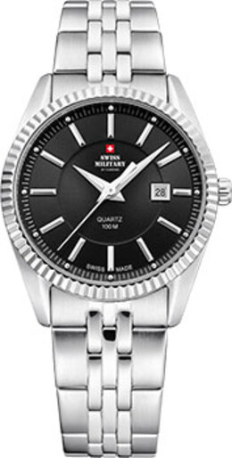 Швейцарские наручные женские часы Swiss Military SM34066.01. Коллекция Quartz w202056