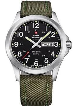 Швейцарские наручные мужские часы Swiss Military SMP36040.05. Коллекция Day Date w186849