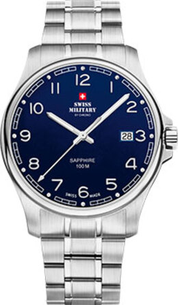 Швейцарские наручные мужские часы Swiss Military SM30200.18. Коллекция Quartz w201999