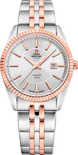 Швейцарские наручные женские часы Swiss Military SM34066.07. Коллекция Quartz w202062