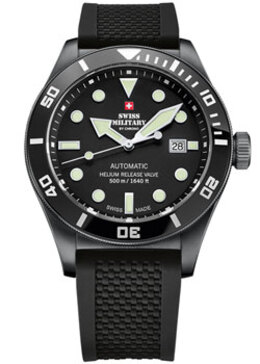 Швейцарские наручные мужские часы Swiss Military SMA34075.05. Коллекция Diver w221124